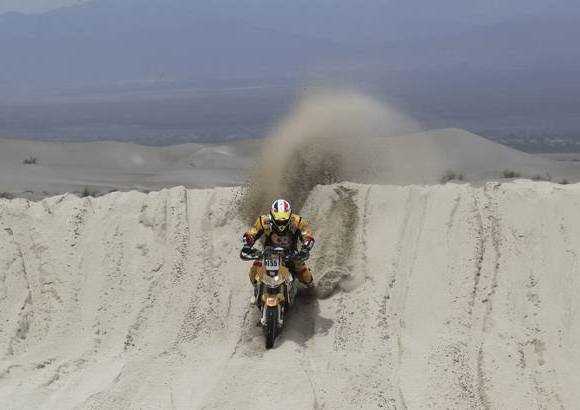 Cortesía - Cuatro colombianos terminaron en las motos y un carro Tricolor también cruzó la meta.