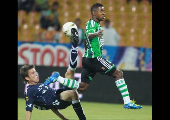 Róbinson Sáenz - El pasodoble lo puso a sonar Memín. El verde le ganó al Once Caldas 2-1.