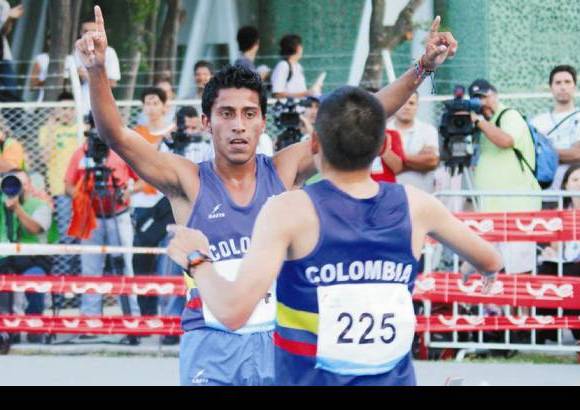 - Colombia tuvo un excelente cierre en el atletismo de los Juegos Suramericanos, con cuatro oros ganados. Uno de ellos con Mauricio González (5.000 metros)