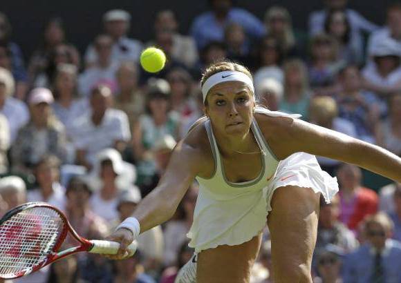 AP - Sabine Lisicki, de Alemania, es una de las finalistas de Wimbledon. Primera vez.