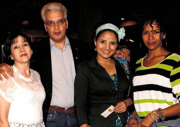 Fotos julio césar herrera - Miriam Arredondo, Héctor Villaola, Tatiana Navarro y Dorkas Bautista