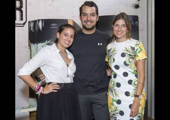 - Andrea Mej&#237;a, Ricardo Ballen y Laura Echavarr&#237;a.