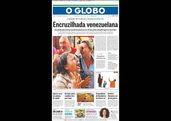 Cortes&#237;a - O Globo, Brasil.