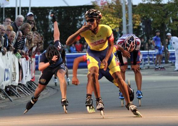 Luiz Ramírez Vizzorimage - Boris Peña lorgró el oro en los 20 mil metros eliminación.