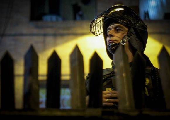 Colprensa - Durante la marcha hubo acompa&#241;amiento de la Polic&#237;a para evitar la posible alteraci&#243;n del orden p&#250;blico.