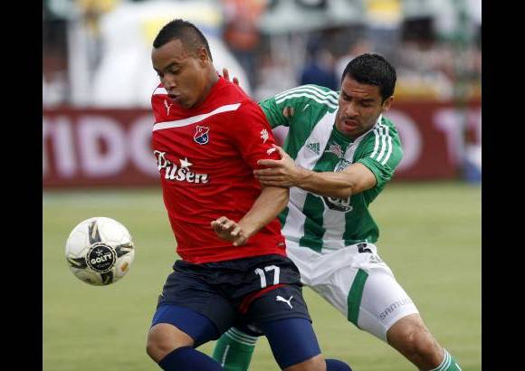 Foto Manuel Saldarriaga - Felipe Pardo, del Medellín, fue la gran figura del clásico paisa.