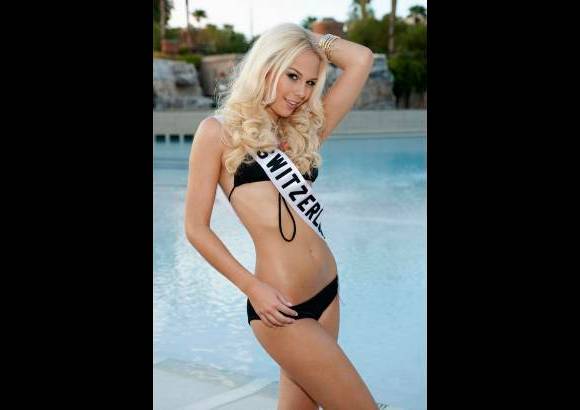 Reuters - Miss Suiza, Linda Faeh.