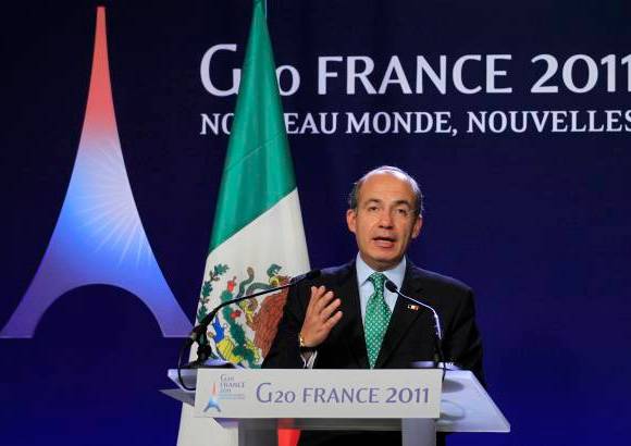 Reuters - México, Presidente Felipe Calderon.