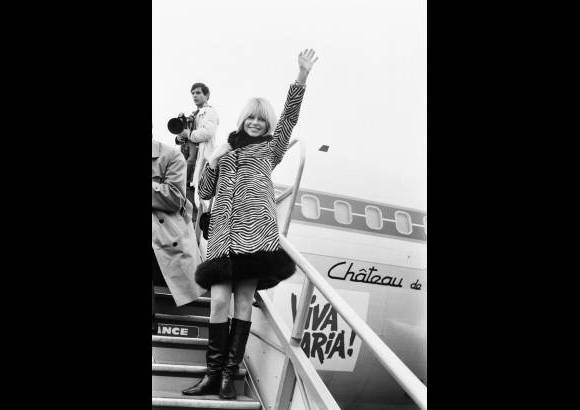 AFP - oto tomada el 16 de diciembre de 1965, en el aeropuerto de Orly, cerca de Par&#237;s, antes de abordar un vuelo camino a Nueva York.