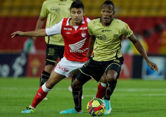 COLPRENSA - Aunque las &#225;guilas doradas demostraron mejor juego en la noche del s&#225;bado ante Santa Fe, no les alcanz&#243;, y terminaron perdiendo 2-1.
