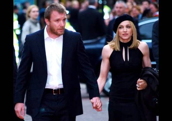 Foto Archivo - Madonna con su exesposo Guy Richie, uno de sus grandes amores.