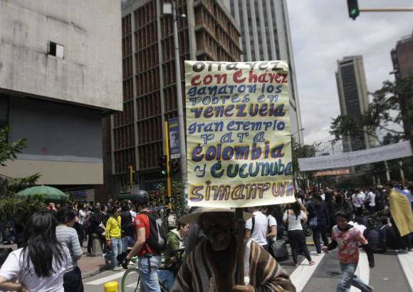 Colprensa - Pero los indignados también se han movilizado en las áreas rurales más remotas de departamentos como el Putumayo, en la frontera con Ecuador, o Norte de Santander, vecino a Venezuela.