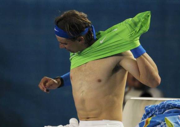 Reuters - El espa&#241;ol gan&#243; el t&#237;tulo australiano en 2009, pero perdi&#243; en cuartos de final en 2010 y 2011. Fue la d&#233;cima victoria consecutiva de Nadal sobre Berdych, incluso la final de Wimbledon en 2010.