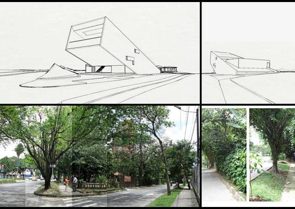 Andrés Obregón - Esquina con Avenida El Poblado donde estará el nuevo ingreso.