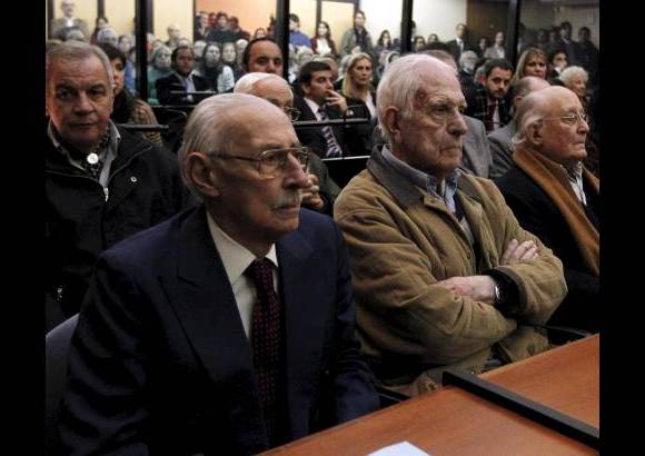 - Fue condenado de nuevo en 2010 tras haber sido indultado por el expresidente Carlos Menem.