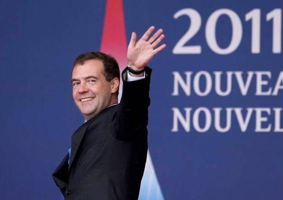Reuters - Rusia, Presidente Dmitry Medvedev.