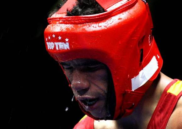 Henry Agudelo - En el Coliseo Zona Norte de Sabaneta se cumplieron las semifinales de boxeo en las categorías menores.