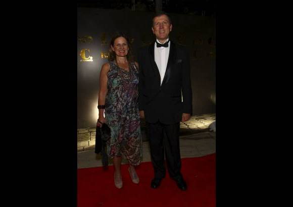 Edwin Bustamante - Juan Luis Mej&#237;a Arango (rector de la Universidad Eafit) junto a su esposa.