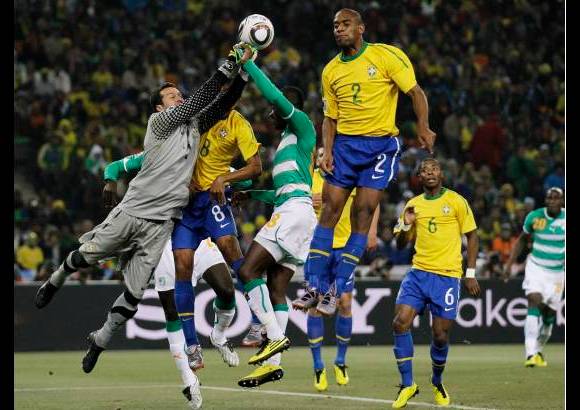 AP - Costa de Marfil tuvo algunos destellos, pero los africanos no pudieron superar el buen juego de los suramericanos.