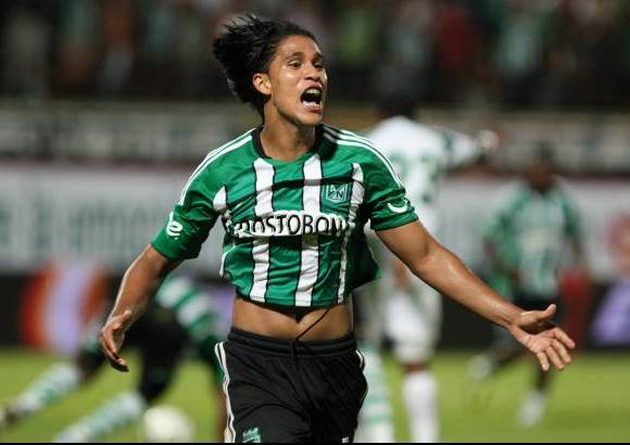 Juan Antonio Sánchez - Jairo Palomino anotó el 2-1 a favor de los verdes paisas en el minuto 44 del segundo tiempo cuando el marcador marchaba 1-1 tras el gol de Hárold Martínez para los azucareros.