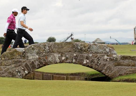 AP - El antioqueño Camilo Villegas se codeó con Tiger Woods.