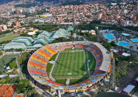 Esteban Vanegas - Panorámica espectacular de la Unidad Deportiva Atanasio Girardot de Medellín.