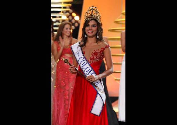Foto Colprensa - Luc&#237;a Aldana Rold&#225;n se convirti&#243; en la nueva Se&#241;orita Colombia 2012-2013.