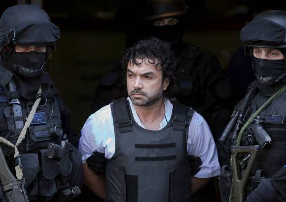 Foto AP - Henry L&#243;pez, uno de los supuestos narcos m&#225;s buscados de Colombia y socio de &quot;los Urabe&#241;os&quot;, fue capturado en Buenos Aires, Argentina.