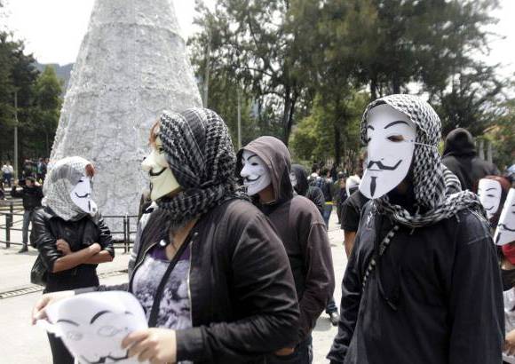 Colprensa - Los participantes en todo el país ascienden a 300.000, según indicó David Flórez, portavoz del movimiento Marcha Patriótica.