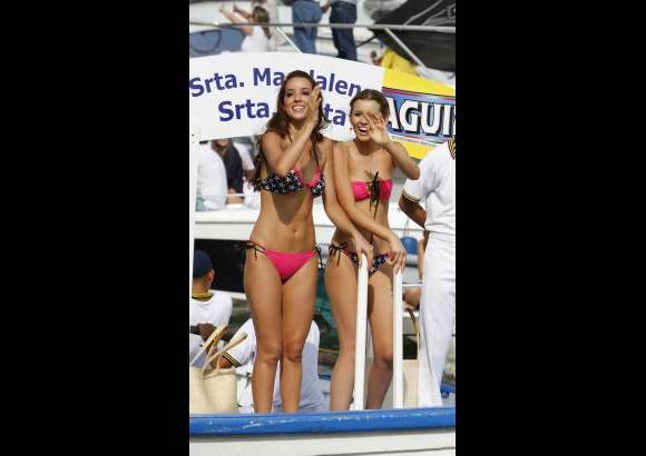 Colprensa - En este tradicional evento, las candidatas recorrieron la bahía de Cartagena, acompañadas de los cadetes de la Escuela Naval. La cita final fue en el Club Naval, donde las candidatas desfilaron en un acto de carácter benéfico para la Acción Social Naval.