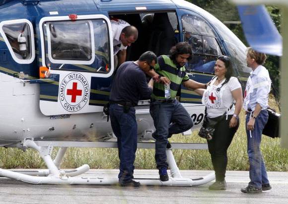 Fotos: Donaldo Zuluaga - El ingeniero fue liberado por guerrilleros del Frente de Guerra Dar&#237;o Ram&#237;rez Castro del Eln en la Serran&#237;a de San Lucas, sur de Bol&#237;var, seg&#250;n confirmaron las autoridades.