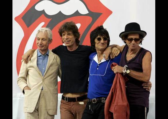 AP - La banda inglesa The Rolling Stones cumple 50 años de buen rock.