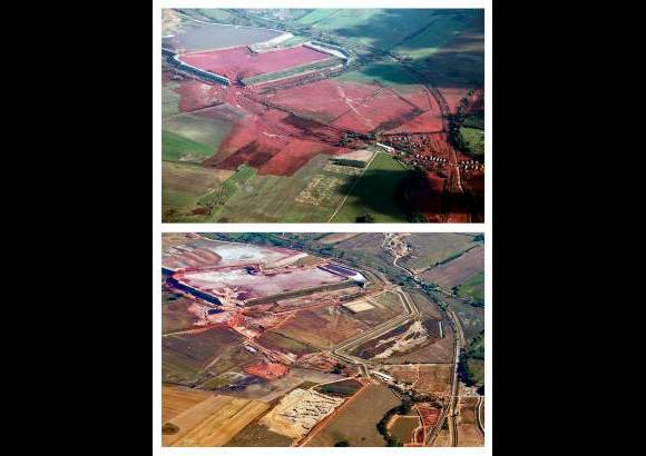 Reuters - Muchos de los vecinos de Kolont&#225;r perdieron sus tierras y pese a que despu&#233;s del vertido las autoridades planeaban crear plantaciones de pastos energ&#233;ticos, ahora all&#237; crece ma&#237;z, plantado hace poco.
