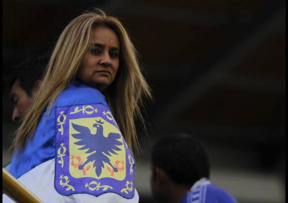Foto Raúl Palacios - Una marea que empezó a celebrar desde muy temprano, no el título, sino la final, porque Millonarios no estaba tan cerca de la estrella 14 desde hace 16 años.