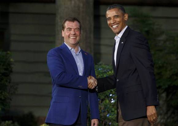 Reuters - Rusia. Dimitri Medv&#233;dev participa en la cita en representaci&#243;n del presidente ruso, Vlad&#237;mir Putin.