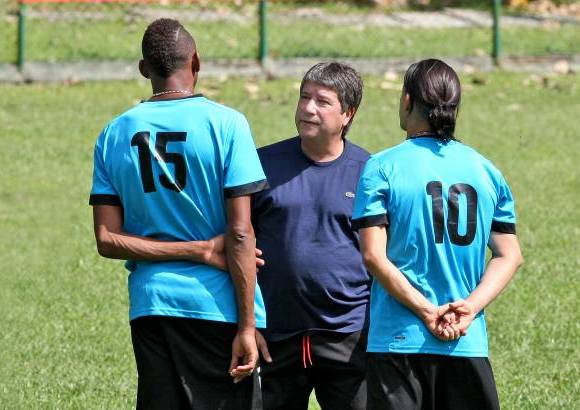 Juan Antonio Sánchez - Bolillo y dos grandes del cuadro rojo: John Viáfara y el príncipe Hernández.