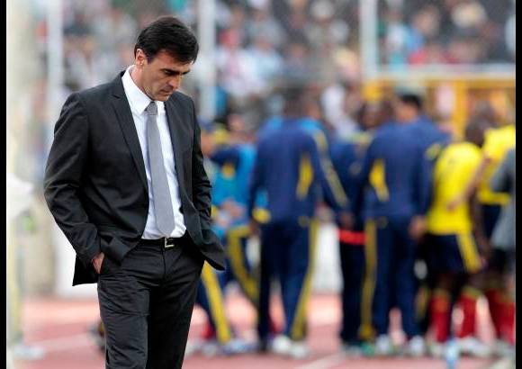 Reuters - El t&#233;cnico boliviano Gustavo Quinteros dijo que su equipo &quot;jugo mal&quot;.