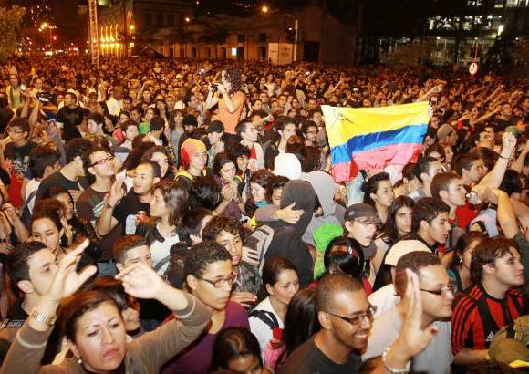 R&#243;binson S&#225;enz - Una noche especial se vivi&#243; en Medell&#237;n en la apertura del Iberoamericano.