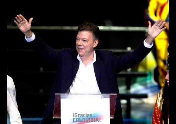Reuters - Juan Manuel Santos llamó a terminar con las divisiones.