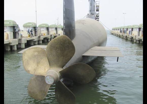 Colprensa - Los trabajos en el submarino duraron tres a&#241;os y fueron realizados por la Corporaci&#243;n de Ciencia y Tecnolog&#237;a para el Desarrollo de la Industria Naval (Cotecmar).