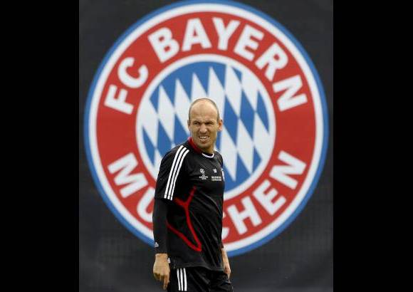 - El holandés Argen Robben es uno de los futbolistas con mayor número de partidos en la Liga con Bayern. Registra 64.