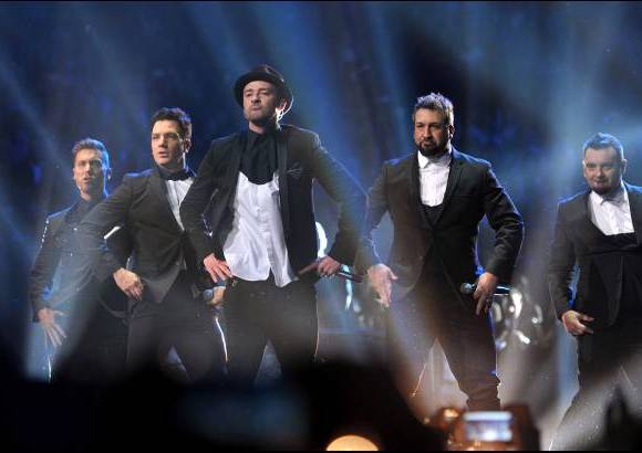AP - La &#250;ltima presentaci&#243;n de N&#39; Sync como grupo fue en 2003, hac&#237;a 10 a&#241;os no cantaban juntos en un escenario. Por eso la expectativa en los Premios MTV.