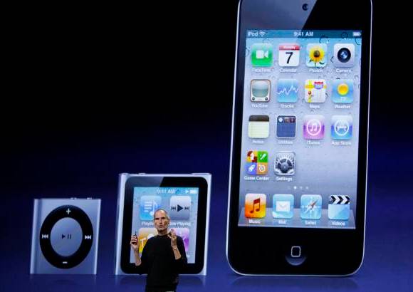Reuters - iPod shuffle, iPod nano y iPod touch.