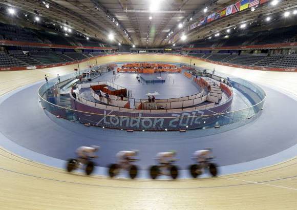 AP - Majestuoso el velódromo.