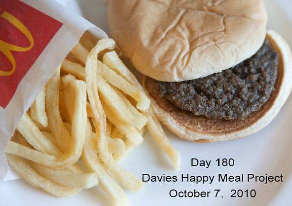 Foto cortes&#237;a - &quot;Continuar&#233; fotografiando la hamburguesa hasta que se desintegre, lo que puede llevarme el resto de mi vida natural&quot;, explic&#243; la artista, quien ha constatado c&#243;mo en los 730 d&#237;as que lleva dedicada a fotografiar ese ejemplo de comida r&#225;pida muy poco ha cambiado en los componentes del men&#250; infantil.
