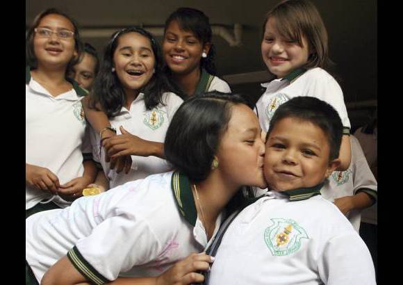 Foto Róbinson Sáenz - Sus compañeros y compañeras le expresaban todo su afecto y admiración.