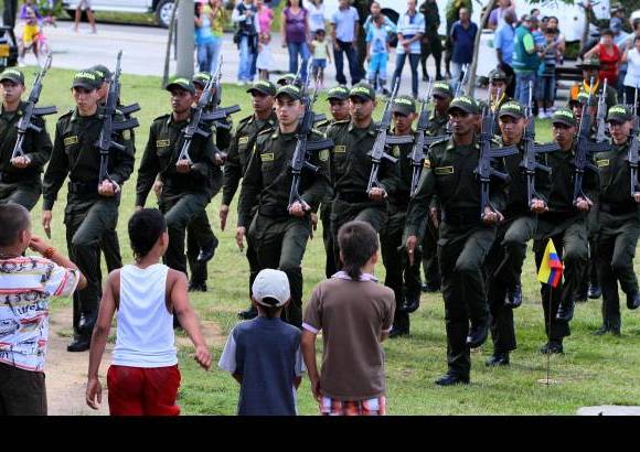 Jaime P&#233;rez - Las Fuerzas Militares y la poblaci&#243;n civil confluyeron en el mismo espacio para recordar la gesta libertadora.