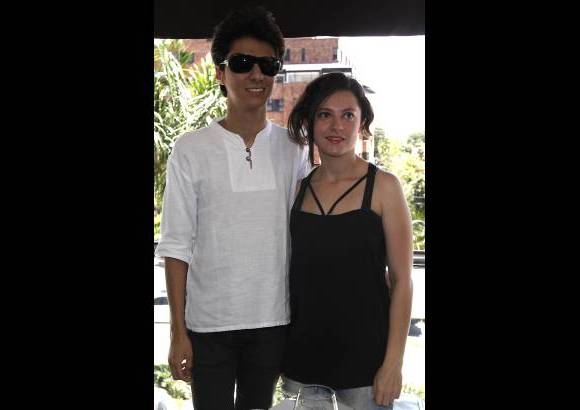 foto sebastian vargas - Derenth Jim&#233;nez y Diana Prada.