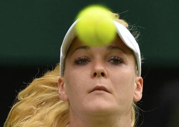 AP - Agnieszka Radwanska, otra de las grandes perdedoras de Wimbledon.