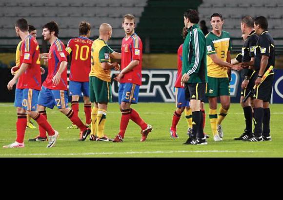 Colprensa - Espa&#241;a se qued&#243; con el primer lugar del Grupo C al sumar nueve de nueve luego de tres partidos. En octavos se enfrentar&#225; a uno de los mejores terceros.
